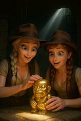 Examining Ancient Treasure