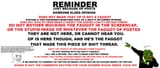 reminder