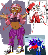 Clown gals
