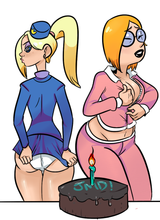 Courtney and Rosemary outfit swap