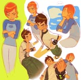 __gwen_tennyson_and_ben_tennyson_ben_10_drawn_by_a_tai__d04f5ea77aa6b874aca20c3b4fd5a2ab