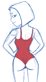 lor back swimsuit