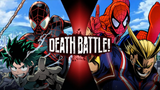 Miles Morales and Deku vs Spider-Man and Deku