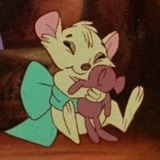 NIMH mouse with a tiny plush