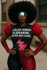garnet but real with sassy shirt