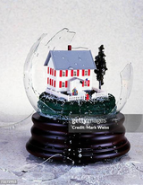 broken snowglobe