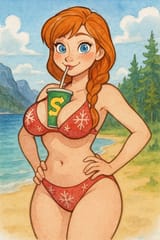 20250624_2110_Playful Anna at Beach_simple_compose_01jyja1c8sf4xaedk8nh5trp1z
