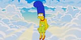 marge-sits-on-a-cloud-in-heaven-smiling-in-the-simpsons-season-36-finale
