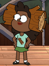Log Land girl