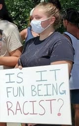 is it fun being racist
