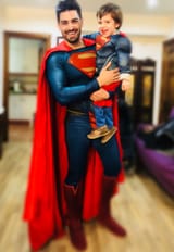 Jorge Jimenez + nephew