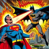 AI Punch Dimension Batgod Attacks Superman 00