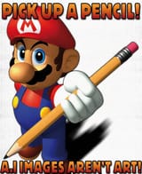 pick up a pencil