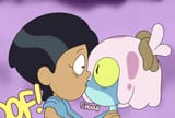 Maddie x Marcy kiss