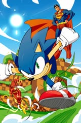 DC x Sonic the Hedgehog (2025) 04 Daniele Di Nicuolo virgin variant