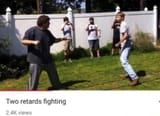two retards fighting