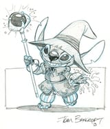 Stitch learned magic by Tom Bancroft