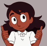 connie thumbs up