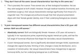 sex vs sexual characteristics