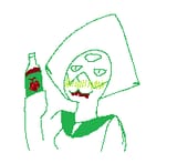 Drunk Peridot in MSPaint