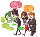 agatha aggie prenderghast norman babcock salma neil downe cartoonxmemories