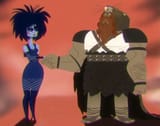 Scotsman shakes hands with Yzma