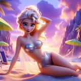 AI Lilac Sky Beach Elsa (117)