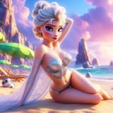 AI Lilac Sky Beach Elsa (83)