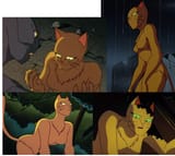 selina kyle-cat monster