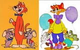 Leopold the cat and pixie and dixie