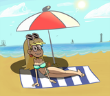Beach Leni w shading attempt