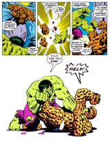 Thing-vs-Hulk-Comic-Panels
