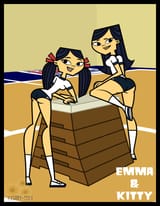 Emma and Kitty