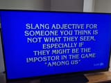 Jeopardy amongus