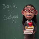 Salma back to school
