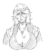 __matsumoto_rangiku_bleach_drawn_by_rakusakugk__7bc56864bafc706563d7f7b17bae8c27