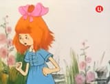 Ёжик и девочка.