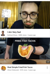 Sad about fish tacos