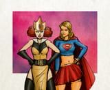 Supergirl Meets Princess Morbucks Color
