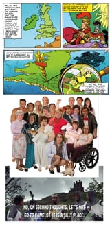 caesar thinks little britain is a silly place