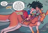 Wonder Woman Jumpa The Kangaroo