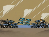 surrounded