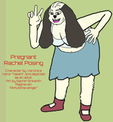 Pregnant Rachel Posing