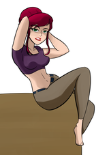 Bruce Timm style April colors
