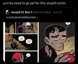 Not the only one hating on Boy Wonder Jason