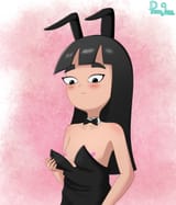 Phineas and Ferb - Stacy Hirano - bunny suit - by PrinceLuca