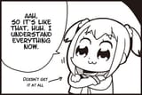 popuko does not get it