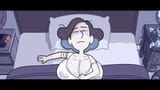 johanna crying in bed again