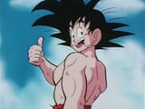 goku thumbs up