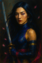 psylocke portrait 1